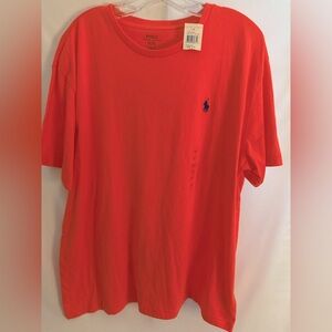 Polo by Ralph Lauren Orange Short Sleeve Tee XL